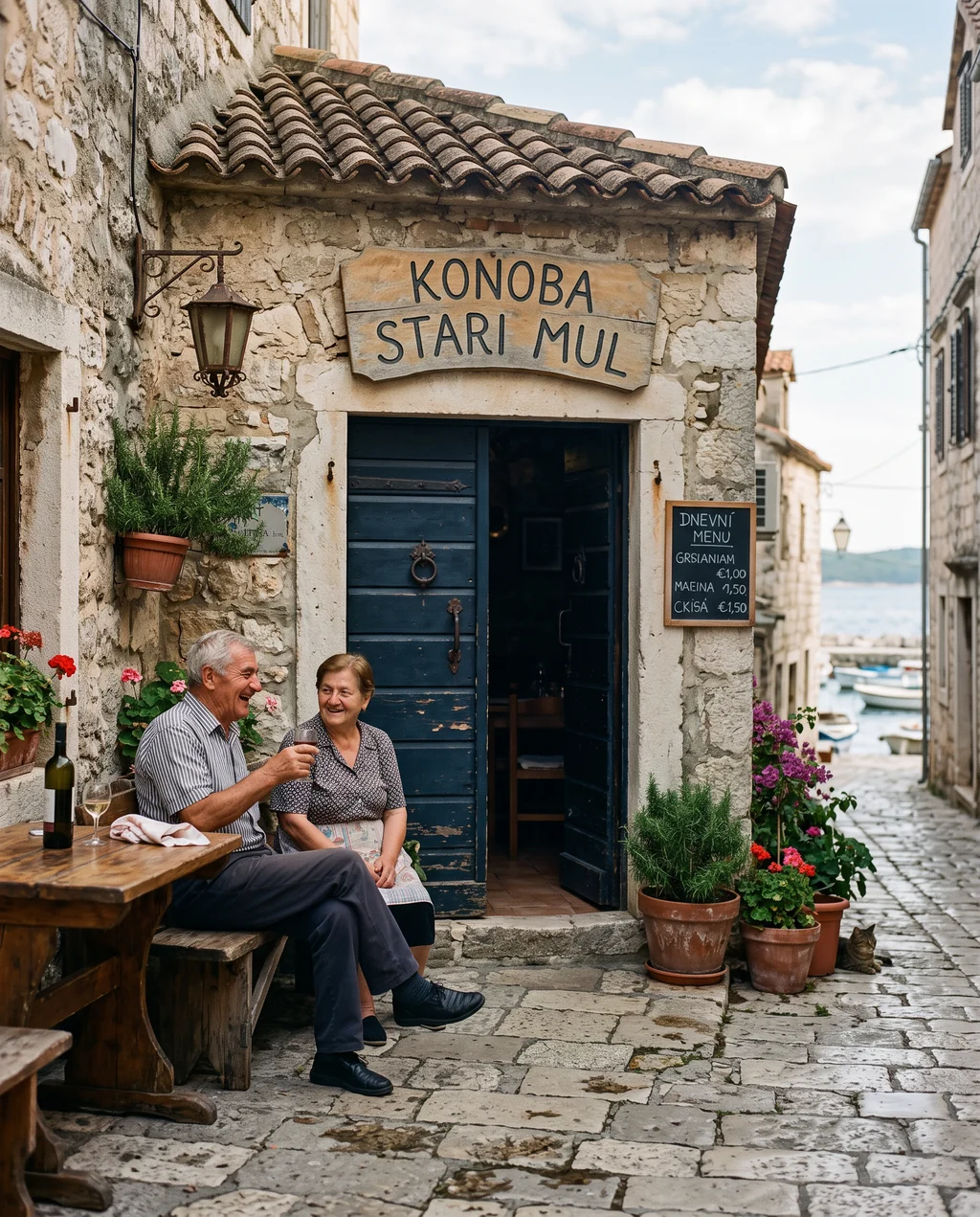 Ulaz u Konobu Stari Mul